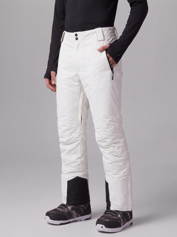 #white side view of Men's Professional Ski Pants