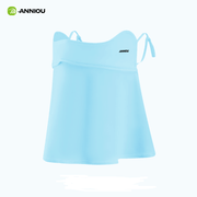 sky blue Anniou UPF 50+ Anti UV Dust Face Cover 