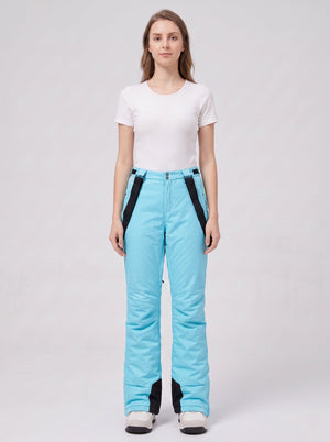 #skyblue Women’s Ski Bib Pants