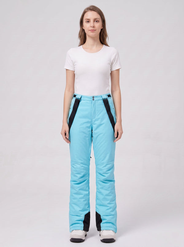 #skyblue Women’s Ski Bib Pants