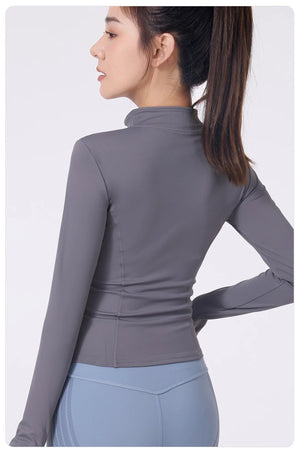 Slim Fit UPF50+ Sports Jacket - Sun Protection Clothing