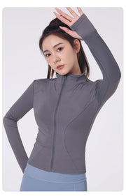 Slim Fit UPF50+ Sports Jacket - Sun Protection Clothing