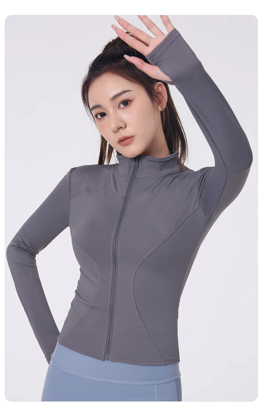 Slim Fit UPF50+ Sports Jacket - Sun Protection Clothing