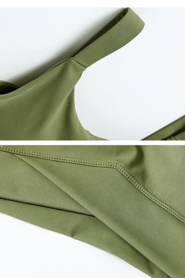 sports bra stitching