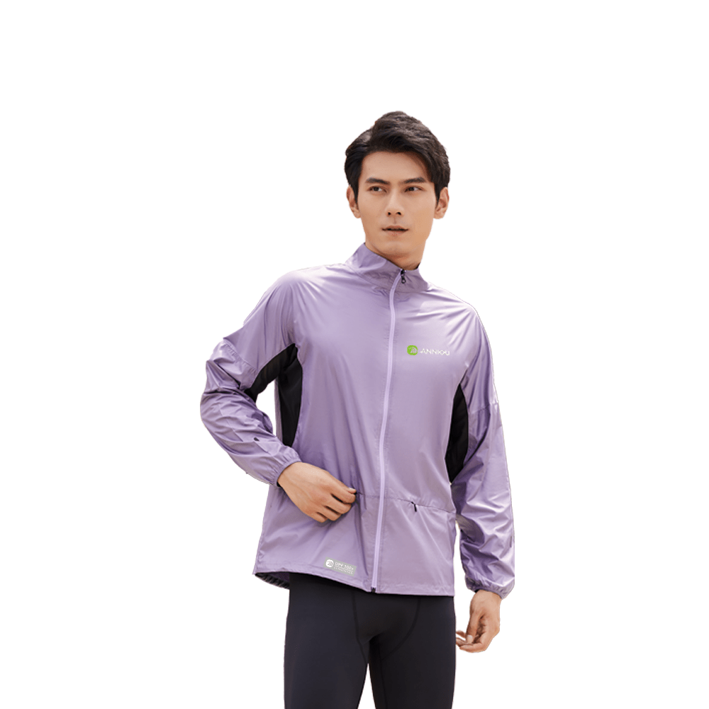 Stand Collar UV Protection Windbreaker - Sidiou Group