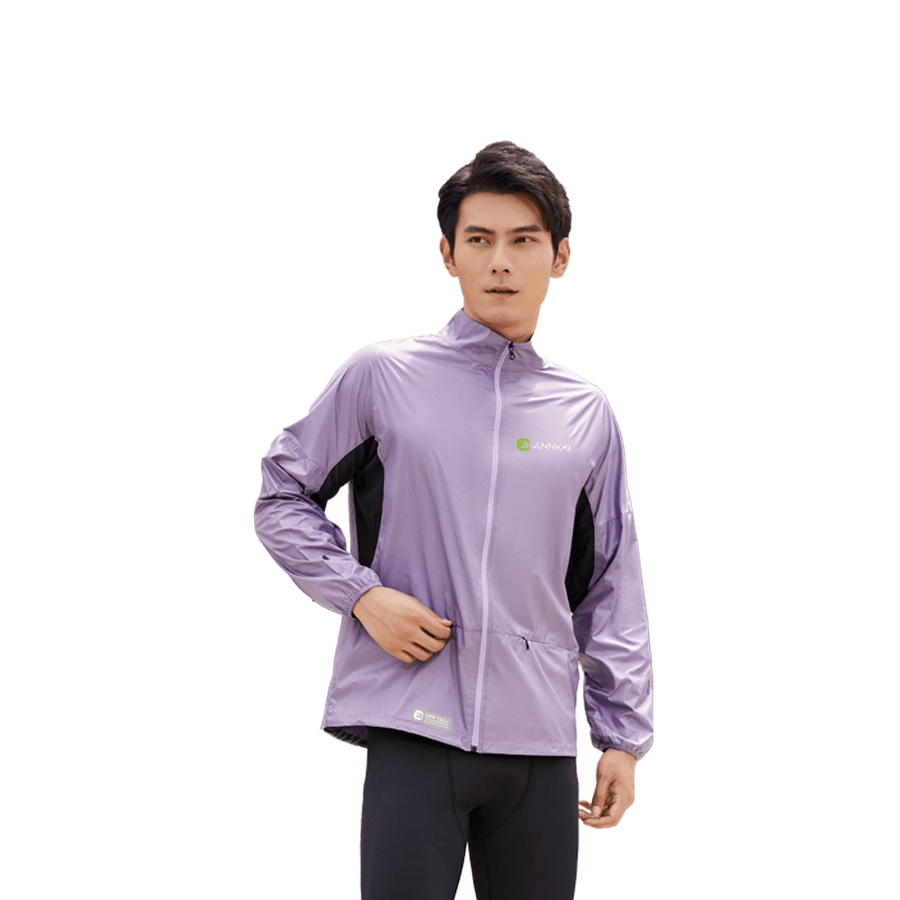 Stand Collar UV Protection Windbreaker - Sidiou Group