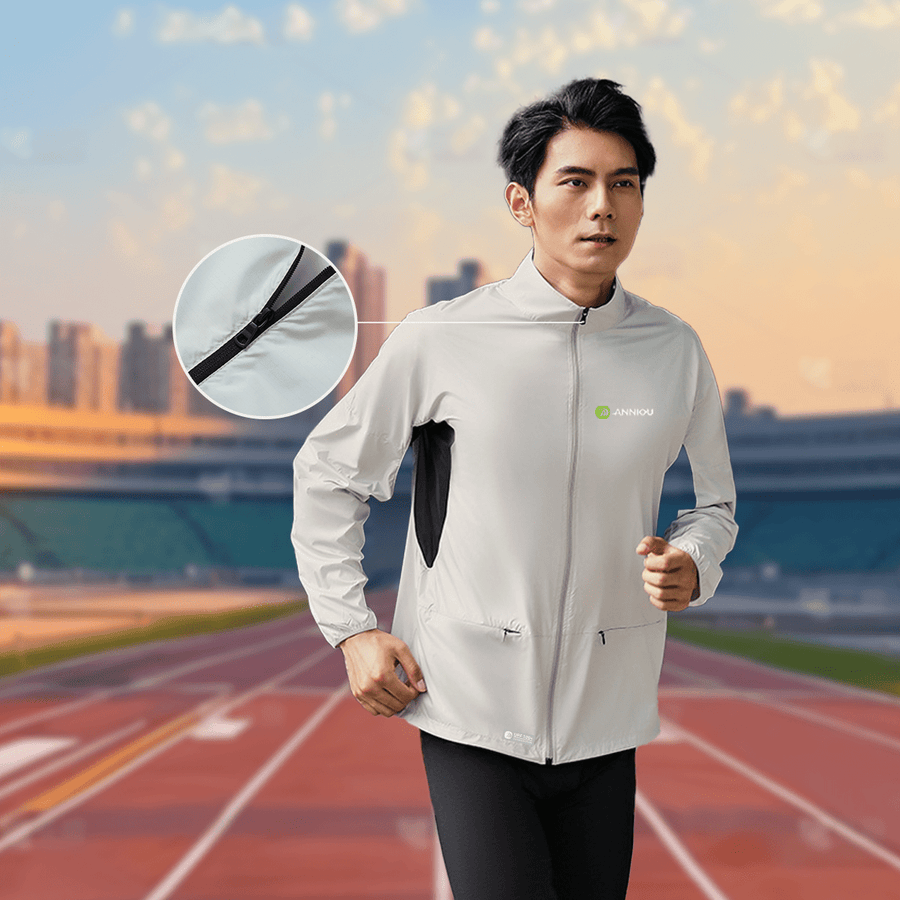 Stand Collar UV Protection Windbreaker - Sidiou Group