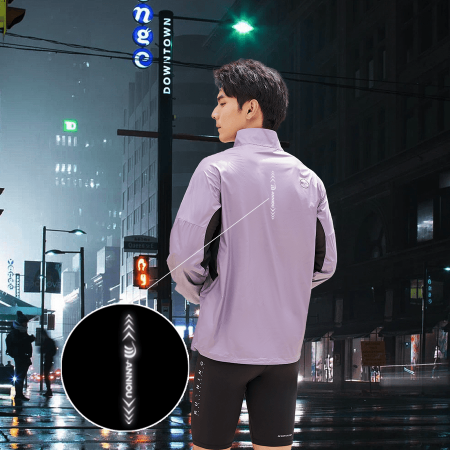 Stand Collar UV Protection Windbreaker - Sidiou Group