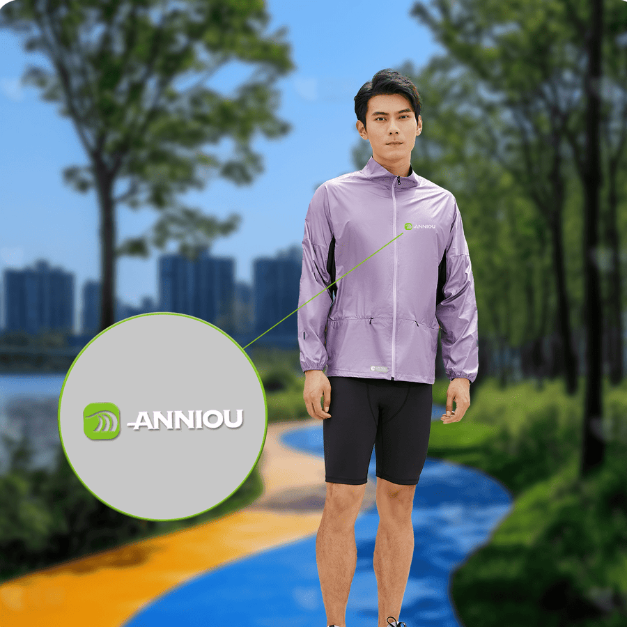 Stand Collar UV Protection Windbreaker - Sidiou Group