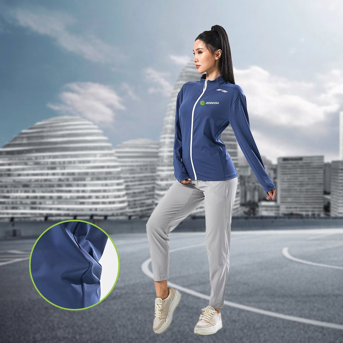 Stand - up Collar Athletic Sweatshirts - Sidiou Group