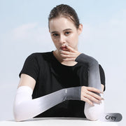 Sun Protection Ice Silk Color Gradient Uv Arm Sleeves - Sidiou Group