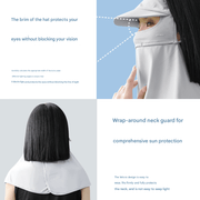 Sun Protection Visor Neck Gaiter - Sidiou Group