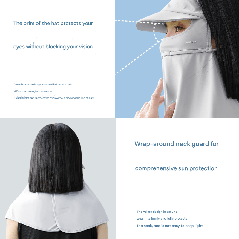 Sun Protection Visor Neck Gaiter - Sidiou Group