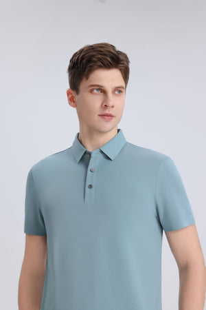 #sunshinegreen Cooling Polo Shirt