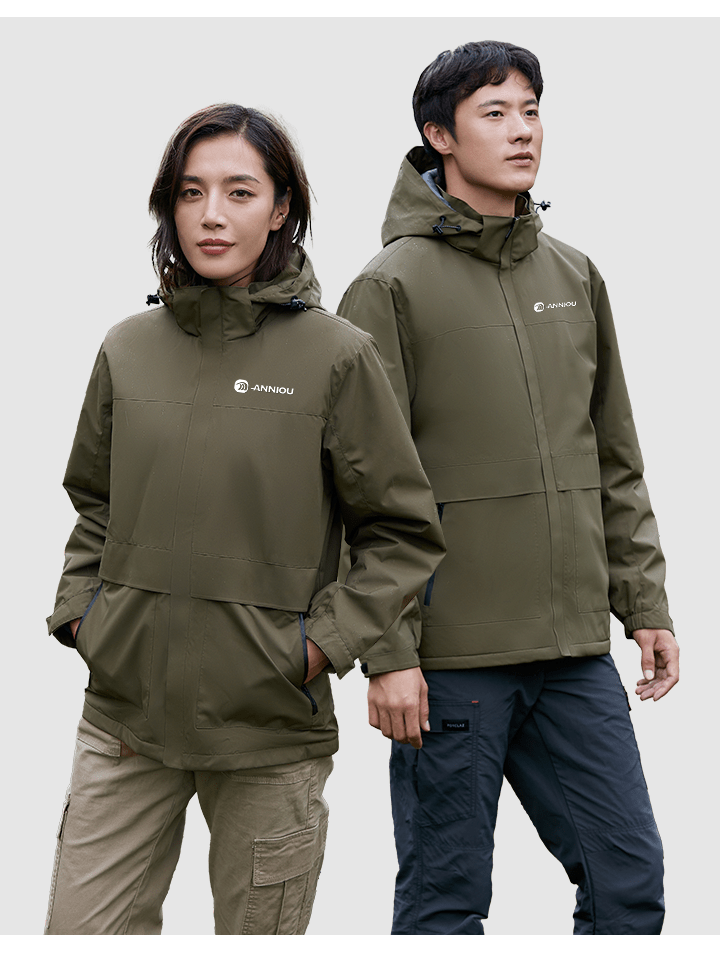 Thermal Silver Fox Fleece All - in - One Jacket - Sidiou Group