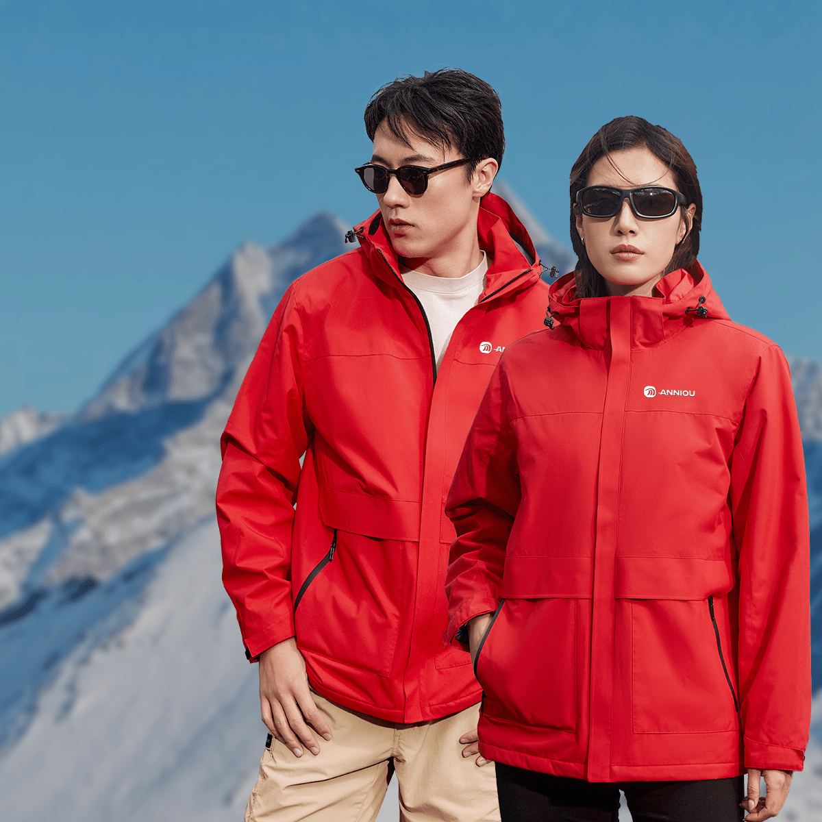 Thermal Silver Fox Fleece All - in - One Jacket - Sidiou Group