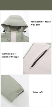 Three - in - one Climbing Jacket - Sidiou Group