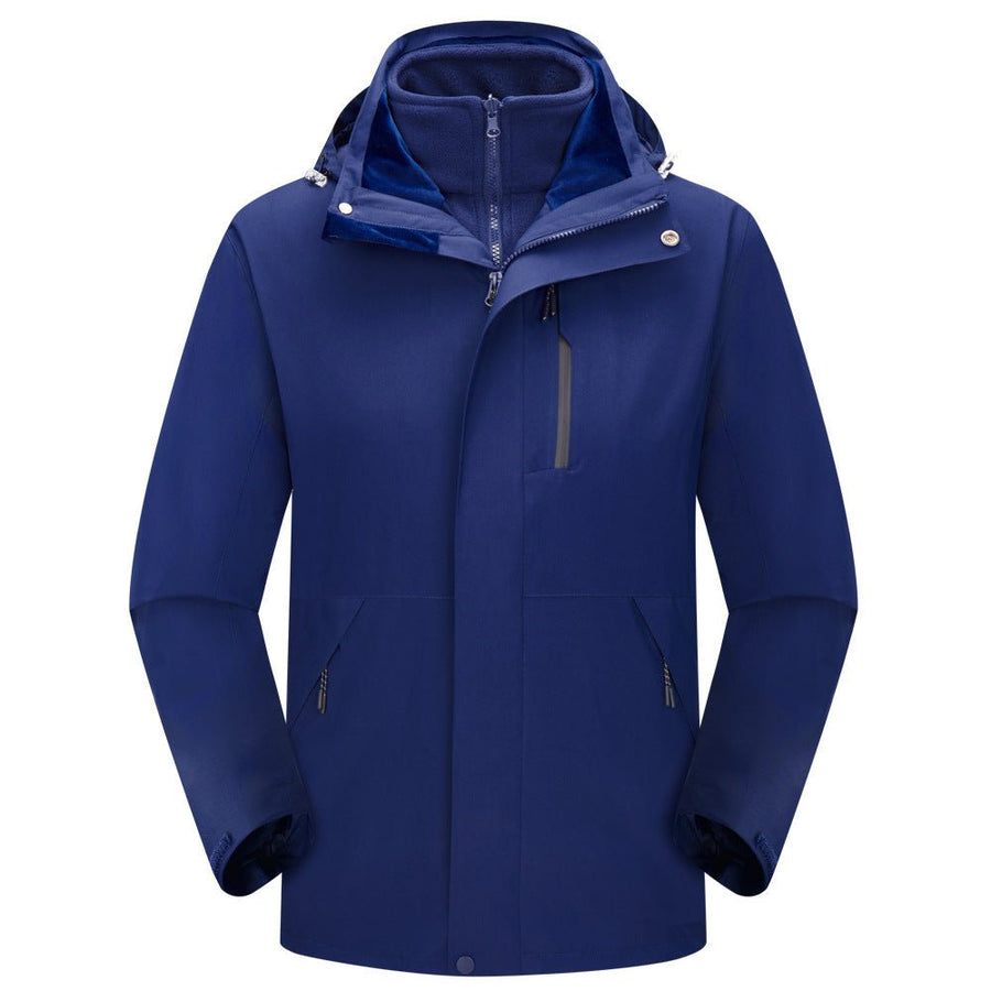 Three - in - One Detachable Waterproof Mountaineering Jackets - Sidiou Group