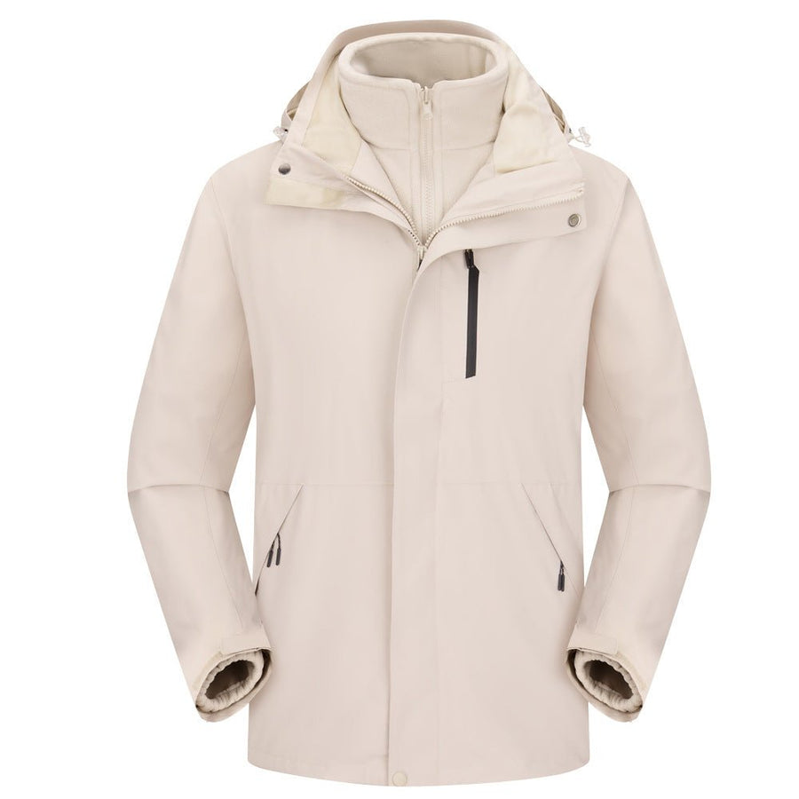 Three - in - One Detachable Waterproof Mountaineering Jackets - Sidiou Group