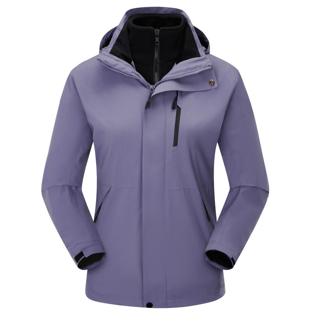Three - in - One Detachable Waterproof Mountaineering Jackets - Sidiou Group