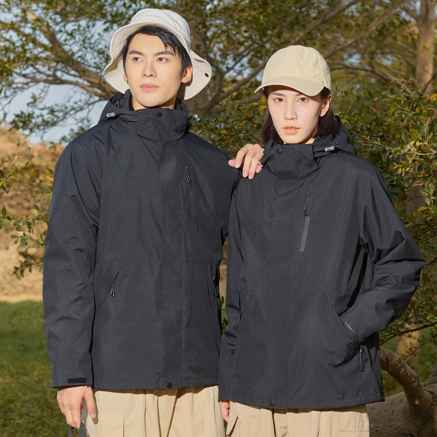 Three - in - One Detachable Waterproof Mountaineering Jackets - Sidiou Group