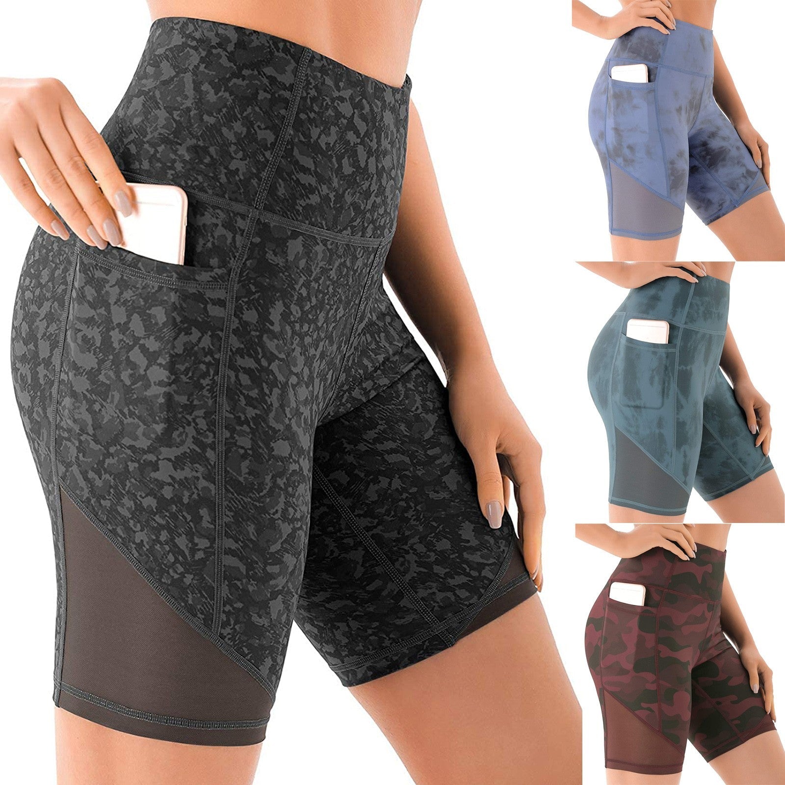 Tight Yoga High Waist Sports Shorts - Sidiou Group