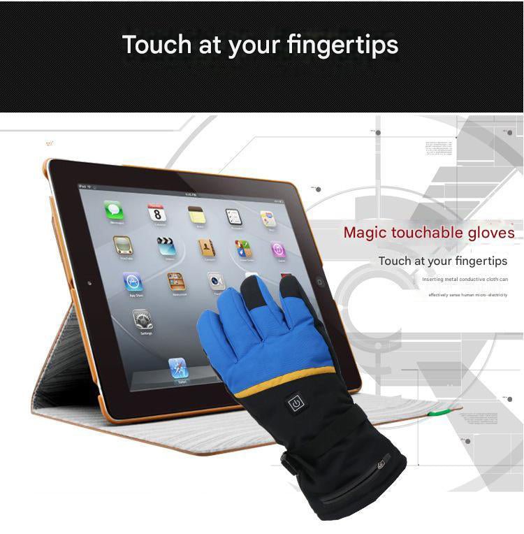 Touch Screen Heated Gloves - Sidiou Group
