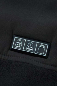 triple controls for heated gilet
