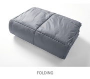 Two - in - One Grey Heated Blanket - Sidiou Group