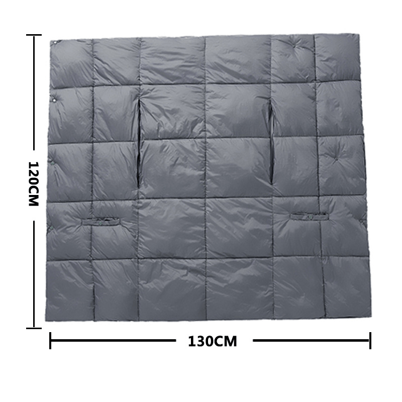 Two - in - One Grey Heated Blanket - Sidiou Group