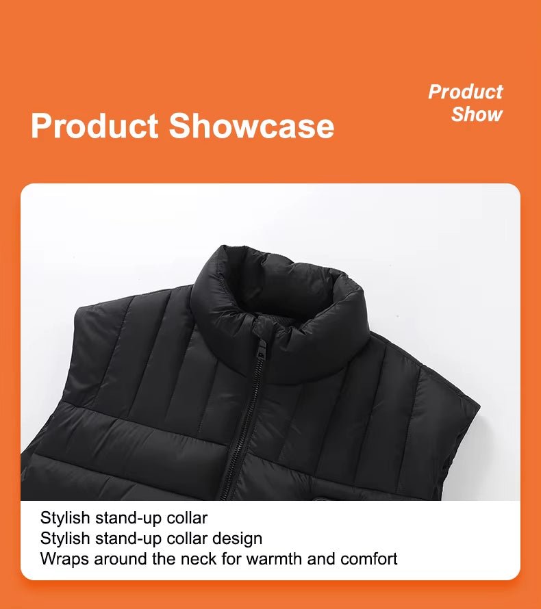 Unisex 15 Area Smart Heated Gilet - Sidiou Group
