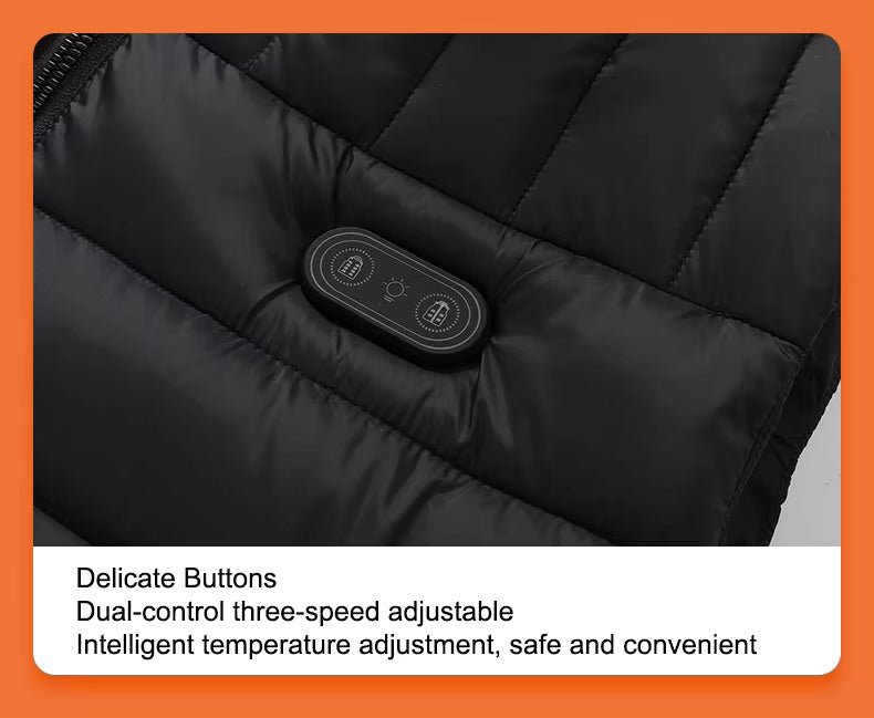 Unisex 15 Area Smart Heated Gilet - Sidiou Group