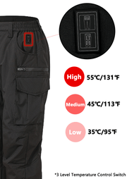 Unisex 18 Areas Heated Cargo Pants - Sidiou Group