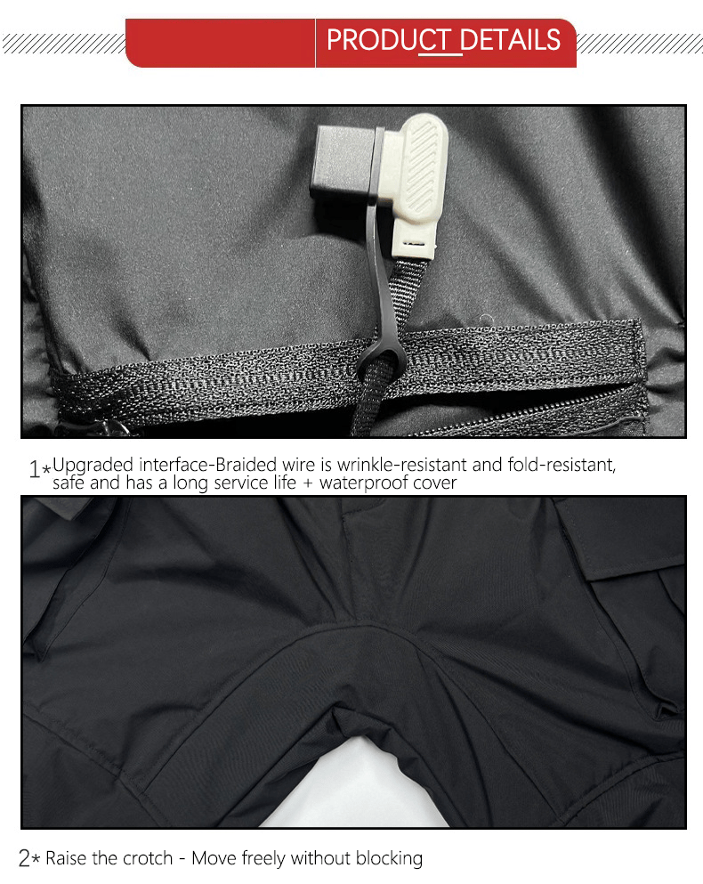 Unisex 18 Areas Heated Cargo Pants - Sidiou Group
