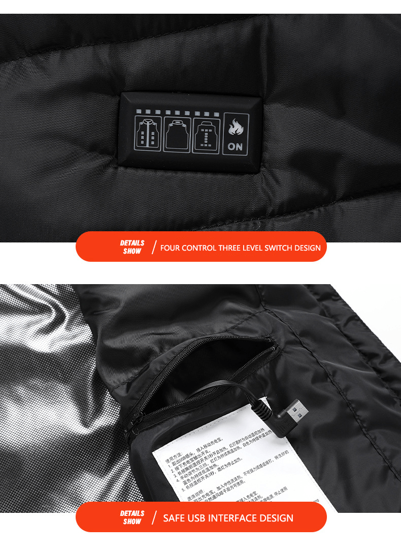 Unisex 21 Area Heated Gilet - Sidiou Group