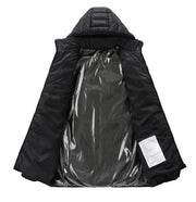 Unisex 25 Area Hooded Heated Lightweight Coat Anniou