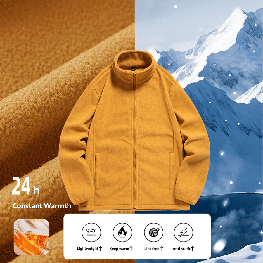 Unisex 3 - in - 1 Removable Polar Fleece Hiking Jacket - Sidiou Group