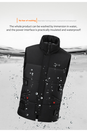 Unisex 8 Area Smart Heated Gilet - Sidiou Group