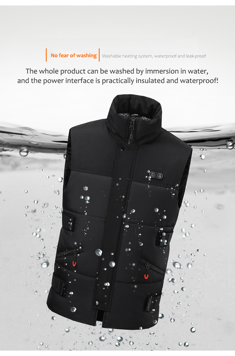 Unisex 8 Area Smart Heated Gilet - Sidiou Group