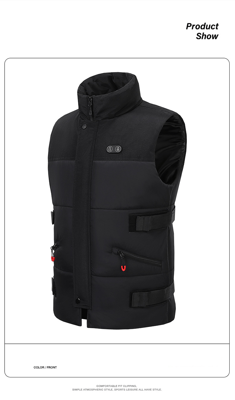 Unisex 8 Area Smart Heated Gilet - Sidiou Group