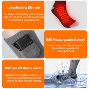 Unisex Cashmere Thermal Heating Socks - Sidiou Group