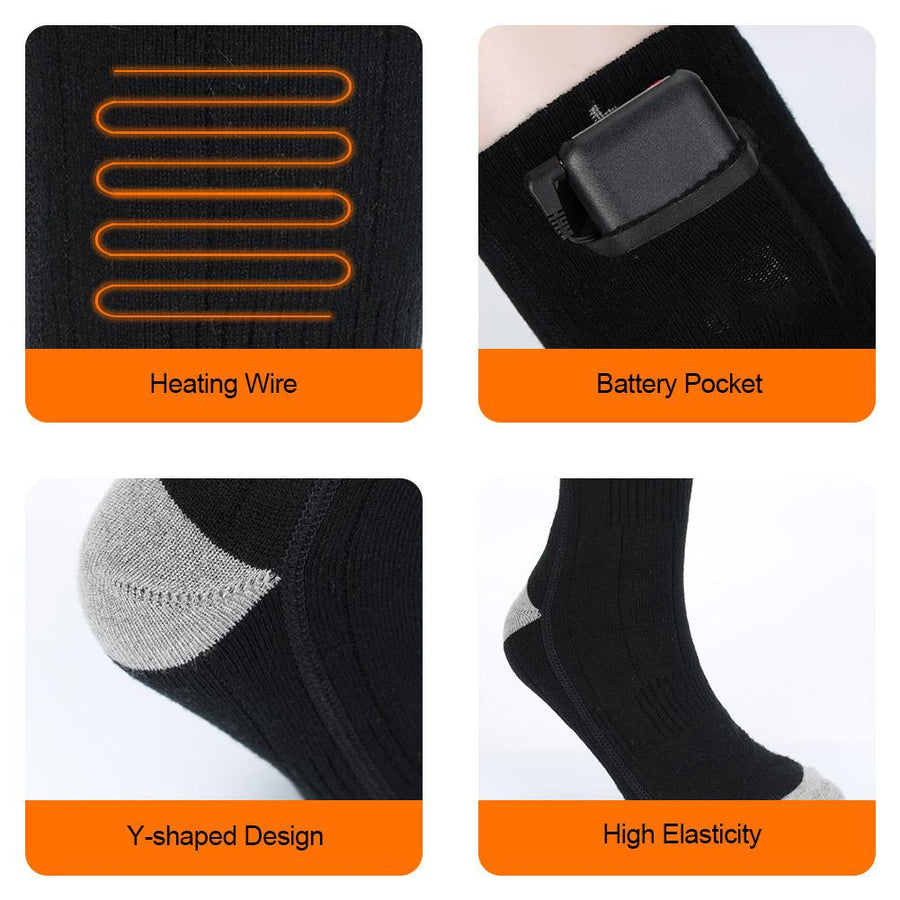 Unisex Cashmere Thermal Heating Socks - Sidiou Group