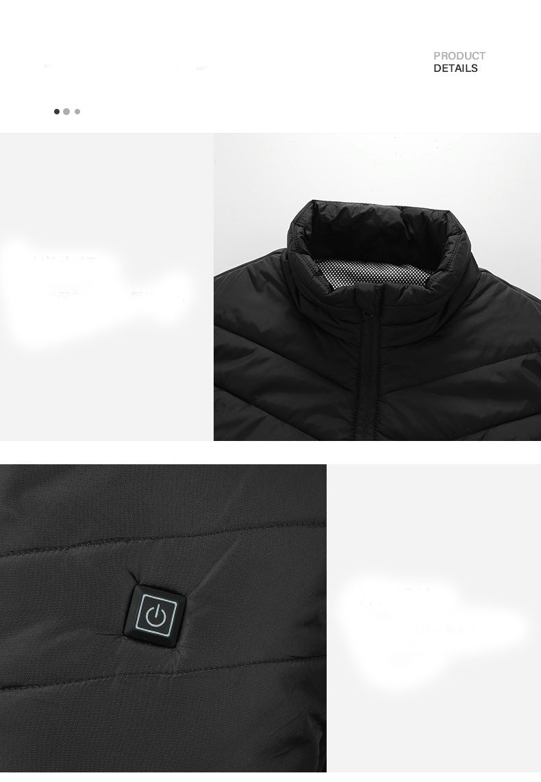 Unisex Classic 2 Area Heated Vest - Sidiou Group