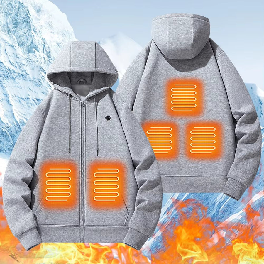 Unisex Heated Hoodie - Sidiou Group