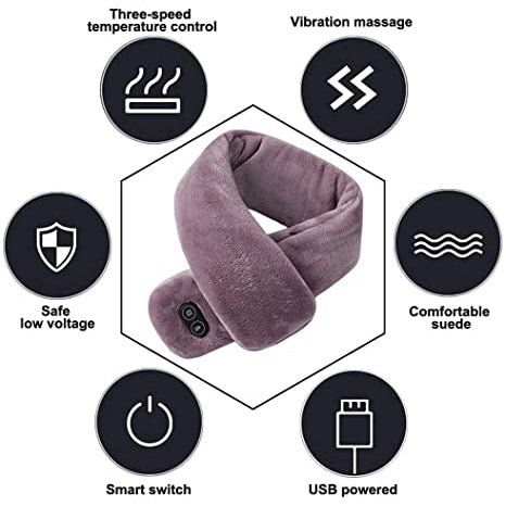 Unisex Heated Massage Scarf - Sidiou Group