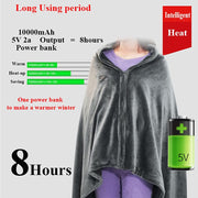 Unisex Heated Shawl Blanket - Sidiou Group