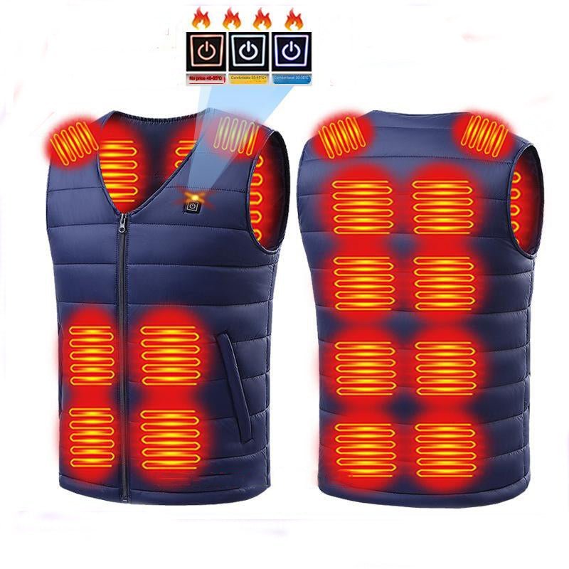 Unisex Heated V Neck Gilet - Sidiou Group