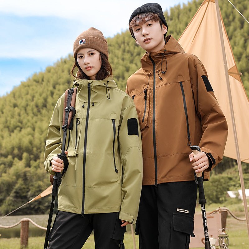 Unisex Hooded Waterproof Jacket - Sidiou Group