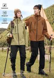 Unisex Hooded Waterproof Jacket - Sidiou Group