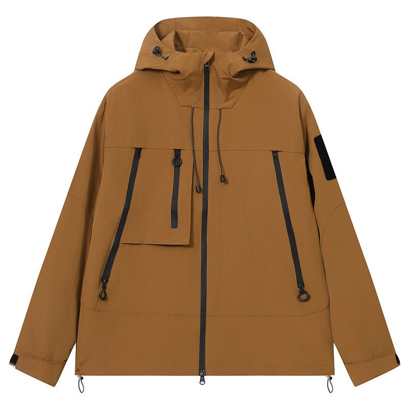 Unisex Hooded Waterproof Jacket - Sidiou Group